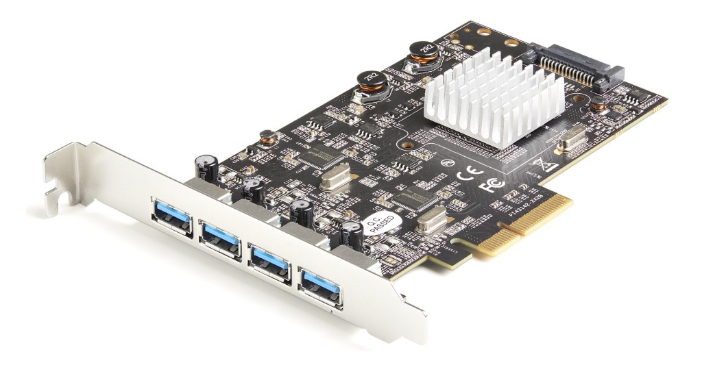 StarTech.com Ltd. 4ポートUSB-A増設PCI Expressインターフェースカード/4つのポートで20Gbpsを共有/USB 3.1 Gen 2(USB 3.2 Gen 2)準拠PCIe拡張カード/標準プロファイル対応/Windows/macOS/Linux対応 PEXUSB314A2V2