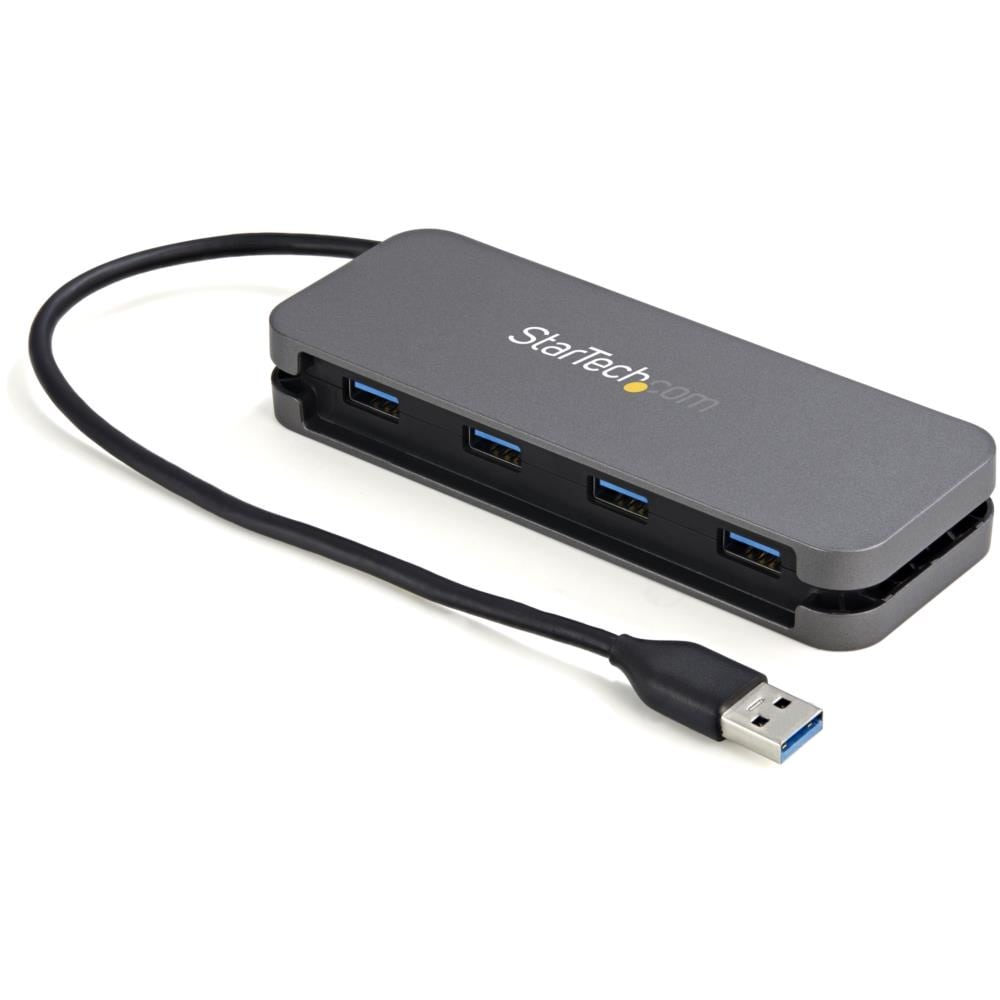 StarTech.com Ltd. 4ポートUSB 3.0ハブ/USB-A-4x USB-A/SuperSpeed 5Gbps USB 3.1 Gen 1対応Type-Aハブ/USBバスパワー/28cmケーブル HB30AM4AB