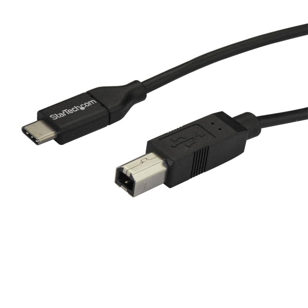 StarTech.com Ltd. USB-C-USB-Bケーブル 2m USB 2.0準拠 オス/オス USB2CB2M
