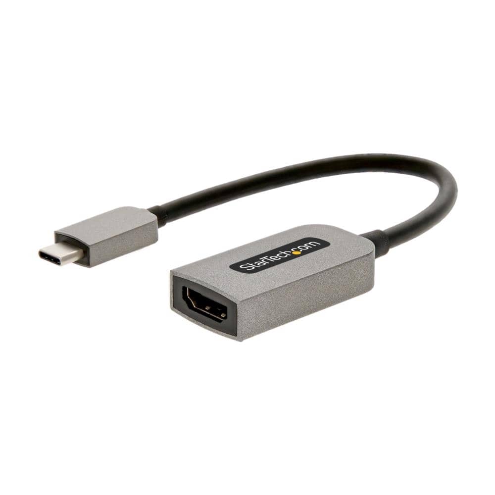 StarTech.com Ltd. USB-C-HDMI 2.0bディスプレイ変換アダプタ/4K60Hz & HDR10対応/USB-C HDMI 2.0bコンバータ/USB Type-C DP AltモードでHDMIディスプレイに接続/USB-C-HDMI増設アダプタ USBC-HDMI-CDP2HD4K60