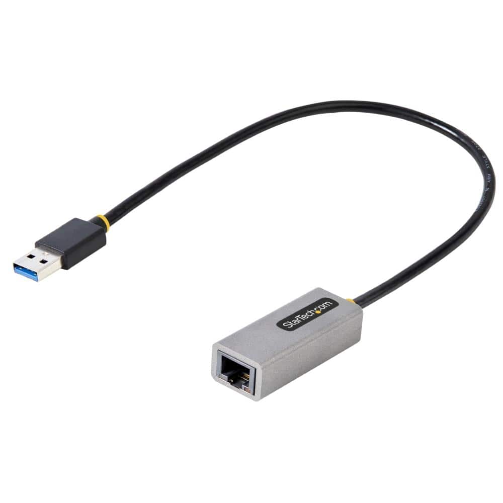 StarTech.com Ltd. USB有線LANアダプター/USB-A接続/USB 3.2 Gen1/10/100/1000Mbps/30cm一体型ケーブル/各種OS/ドライバーインストール不要/スペースグレー/ギガビットイーサネット/ノートパソコン用 RJ45 ネットワーク 変換 コンバーター USB31000S2