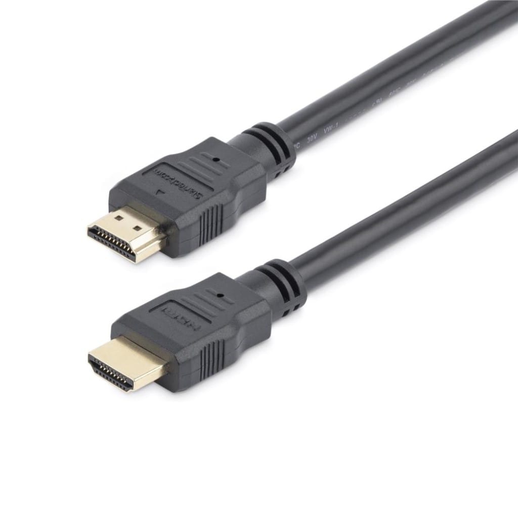 StarTech.com Ltd. HDMI 1.4 ケーブル/1.8m/4K30Hz/イーサネット対応/High Speed HDMI/オス-オス/ブラック/ウルトラHD UHD/Ultra HD 4K モニター ディスプレイ コード HDMM6