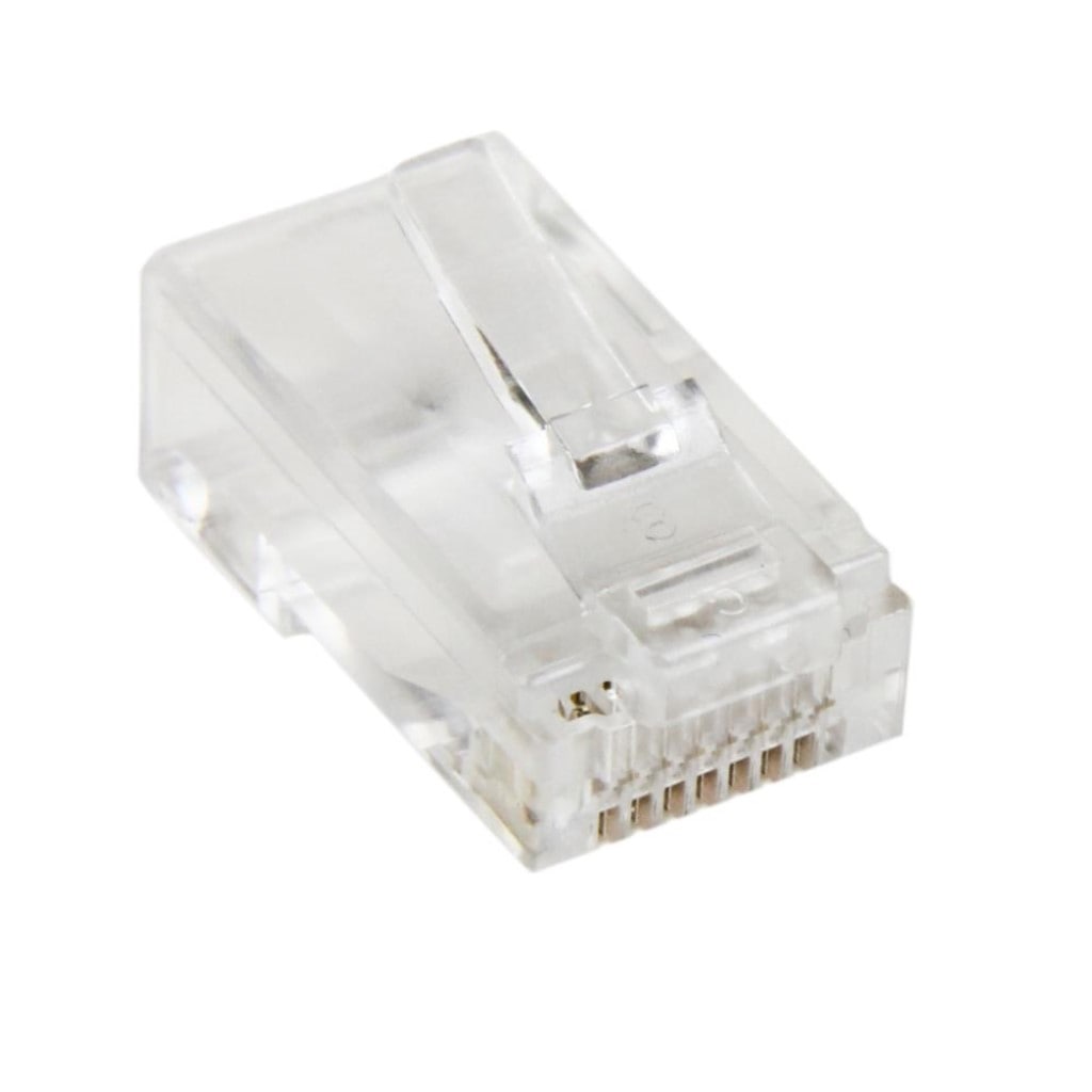 StarTech.com Ltd. RJ45モジュラープラグ/50個入り/CAT5e対応/LANケーブル終端用/ソリッドワイヤー(単線)対応 CRJ45SOL50PK
