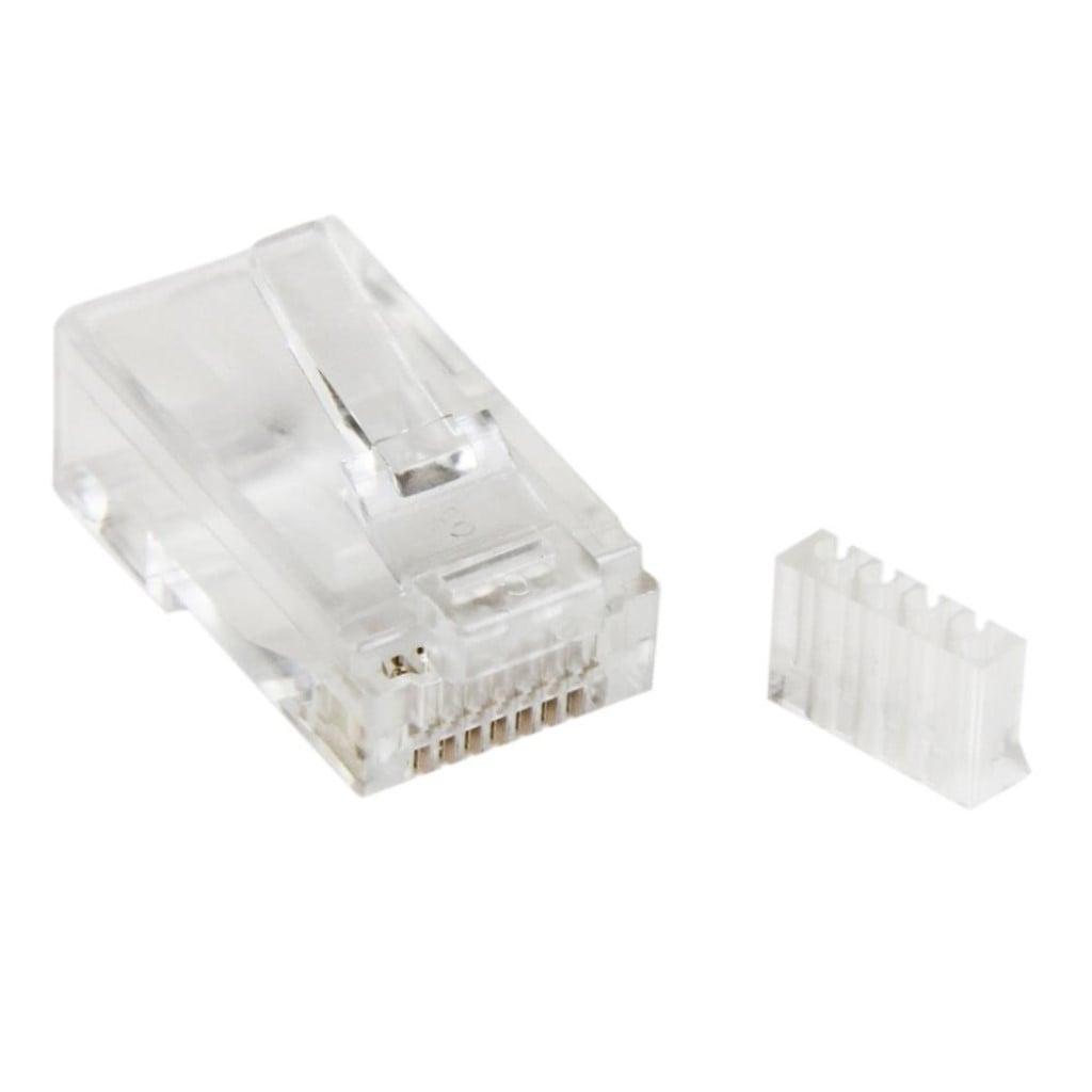 StarTech.com Ltd. RJ45モジュラープラグ/50個入り/CAT6対応/LANケーブル終端用/ソリッドワイヤー(単線)対応 CRJ45C6SOL50