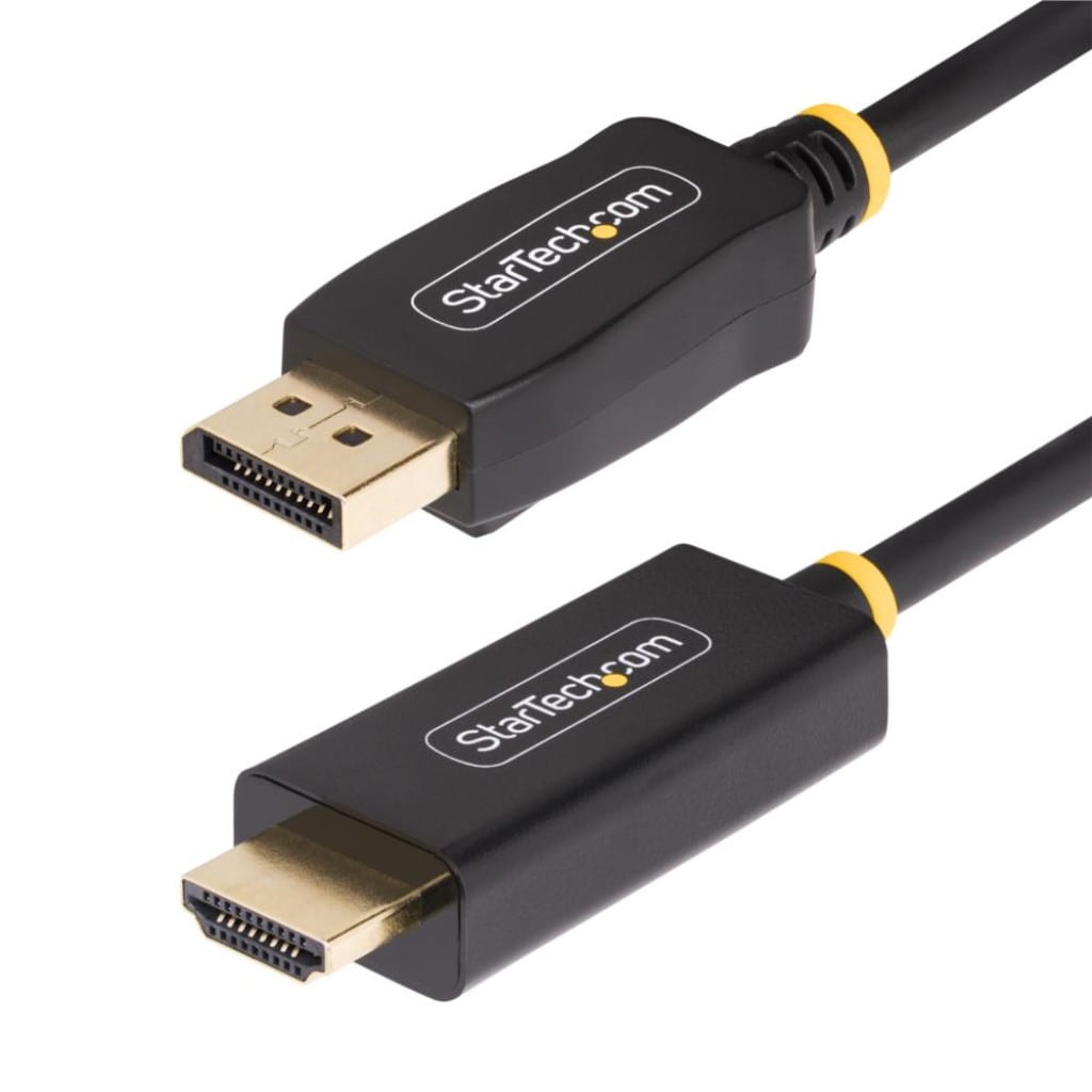 StarTech.com Ltd. DisplayPort 1.4-HDMI 2.0b変換ケーブル/2m/4K60Hz/アクティブ/HDR HBR3/高画質 ビデオコンバーター 6F-DP-HDMI-4K60-HDR