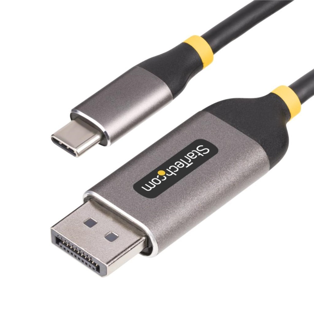 StarTech.com Ltd. USB-C-DisplayPort 1.4変換ケーブル/3m/8K60Hz 4K144Hz/HDR10 HBR3対応/DP Altモード/単方向仕様/Thunderbolt 3/4互換/ディスプレイアダプター 142-USBC-DP-8K-10F