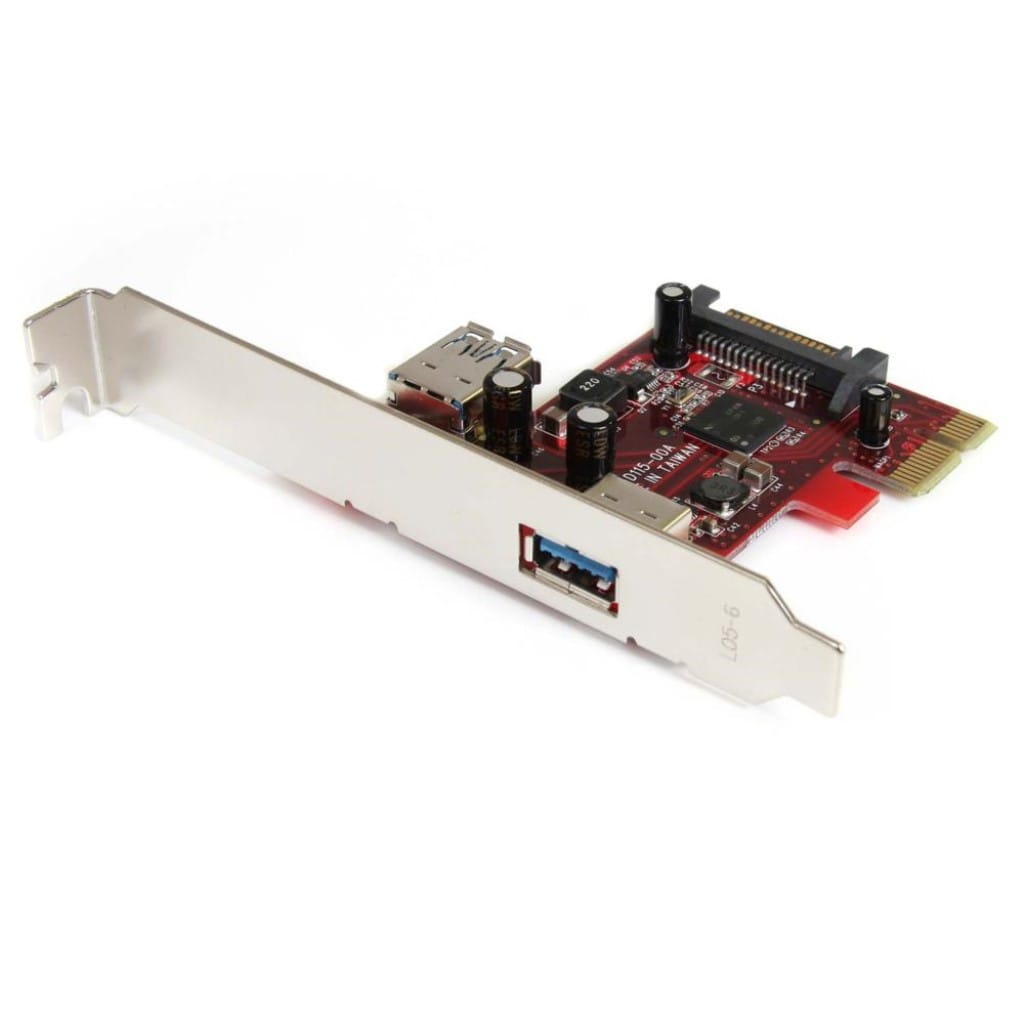 StarTech.com Ltd. PCI Express拡張カード/PCIe 2.0 x1/2ポートUSB-A 3.2 Gen 1 5Gbps/外1口+内1口/Type-A増設 インターフェース アダプター 拡張ボード/Windowsのみ PEXUSB3S11