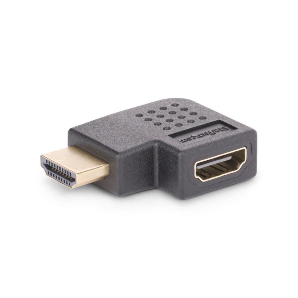 StarTech.com Ltd. HDMI 2.0アダプター/L型右向き/オス-メス/4K60Hz/High Speed HDMI/HDR10/7.1ch 32chオーディオ/L字型 方向変換 コネクター HDMI2HDMIMFRA