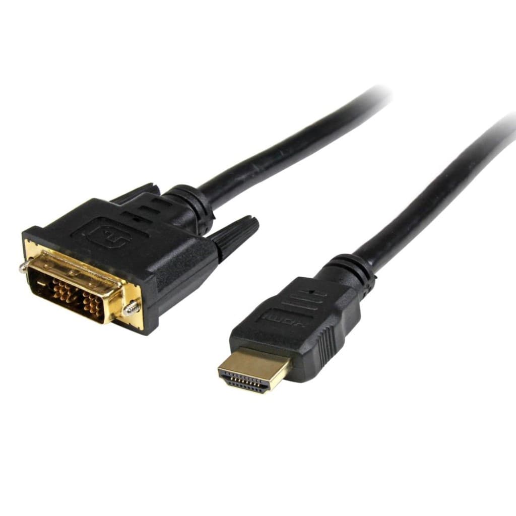 StarTech.com Ltd. HDMI-DVI-D変換ケーブル/5m/オス-オス/ブラック/モニター アダプター コード/ディスプレイ コンバーター HDDVIMM5M