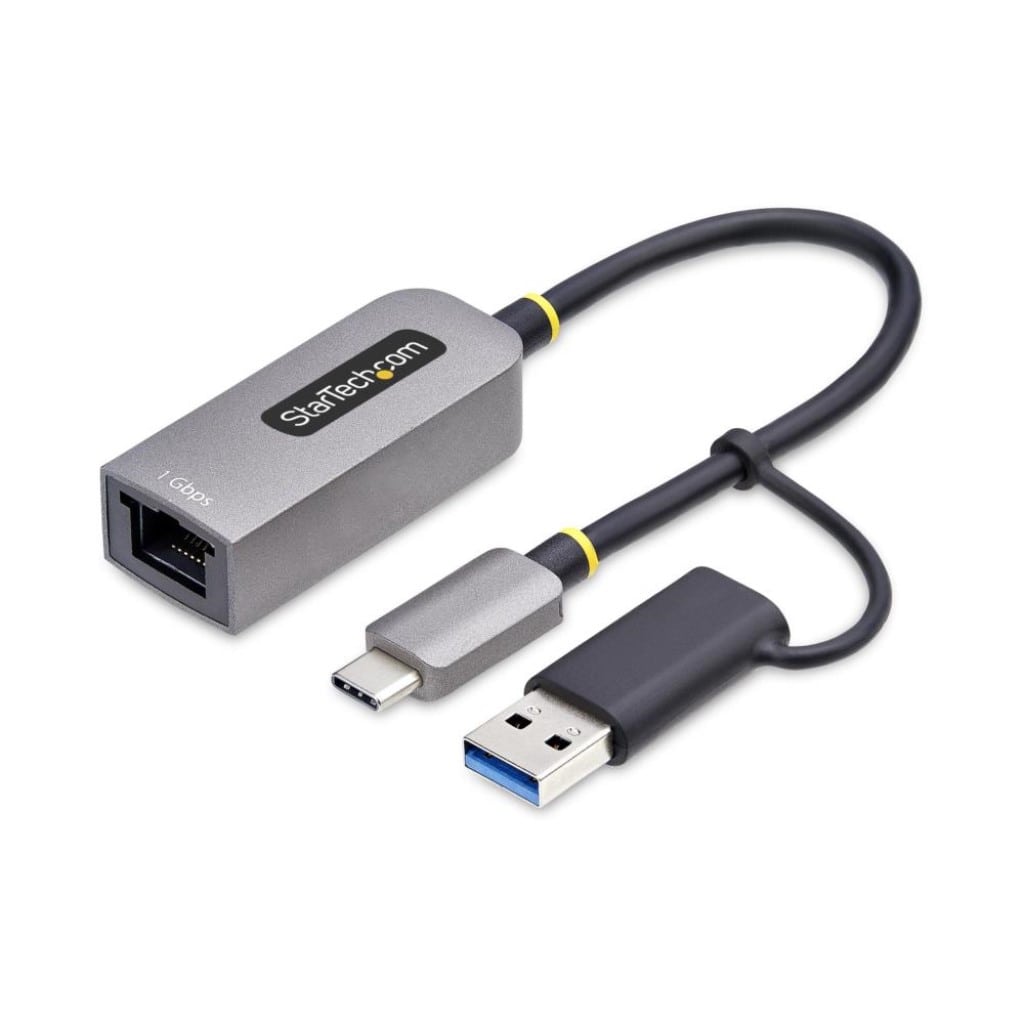StarTech.com Ltd. USB有線LANアダプター/USB-C&A接続/USB 3.0/10/100/1000Mbps/Thunderbolt互換/各種OS/ギガビットイーサネット ネットワークアダプター C21GA-USB-ETHERNET