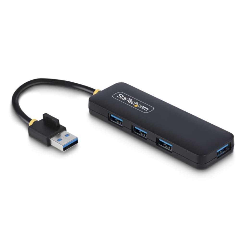 StarTech.com Ltd. USB 3.0ハブ/4ポート USB-A/5Gbps/過電流保護機能/バスパワー/ポータブル 小型 マルチポート USBスプリッター H5A4A-USB-HUB