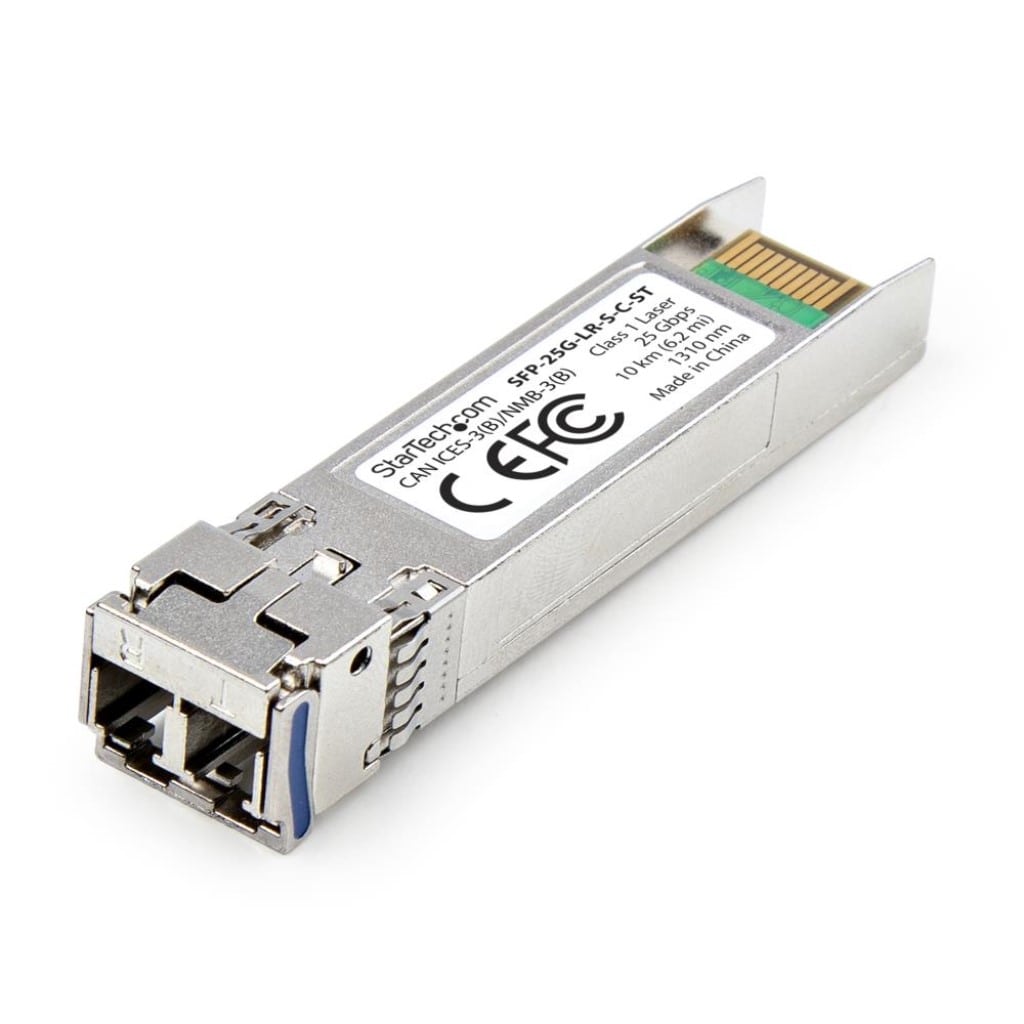 StarTech.com Ltd. SFP28モジュール/Cisco SFP-25G-LR-S互換/25Gbps/LCコネクター/シングルモードファイバー(SMF)/最大10km/1310nm Tx Rx/DDM DOM/25ギガビット 光トランシーバー SFP-25G-LR-S-C-ST