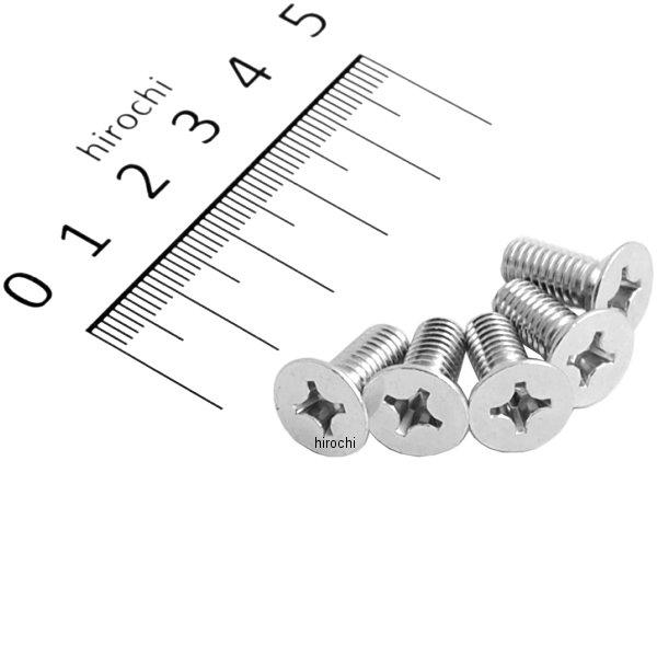 00-00-0031 SP武川 乾式クラッチキットリペアパーツ用 フラットヘッドスクリュー 6×15 5個セット モンキー ゴリラ