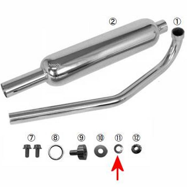 00-00-0063 SP武川 スプリングワッシャー 8mm (10個入り)