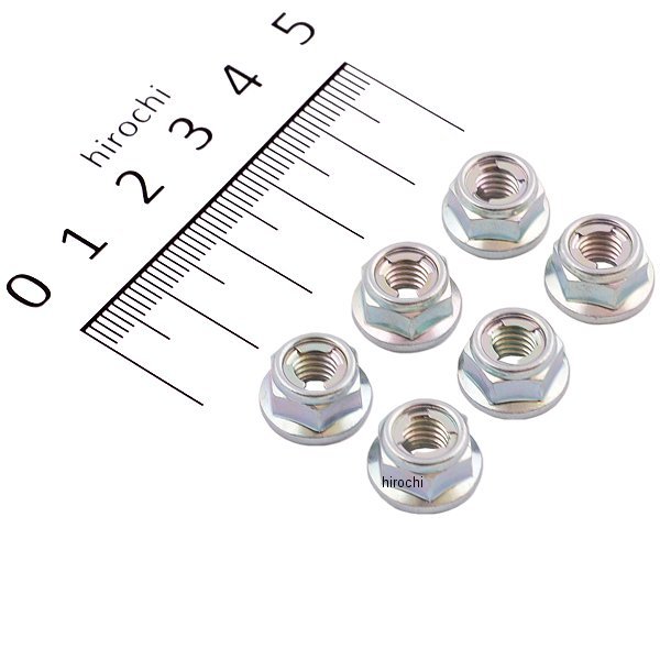 00-00-0091 SP武川 フランジUナット 6mm (6個入り)