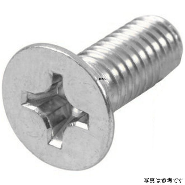 00-00-0138 SP武川 フラッドヘッドスクリュー M6×20 (6個入り)