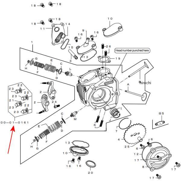 00-00-0161 SP武川 トップナットセット
