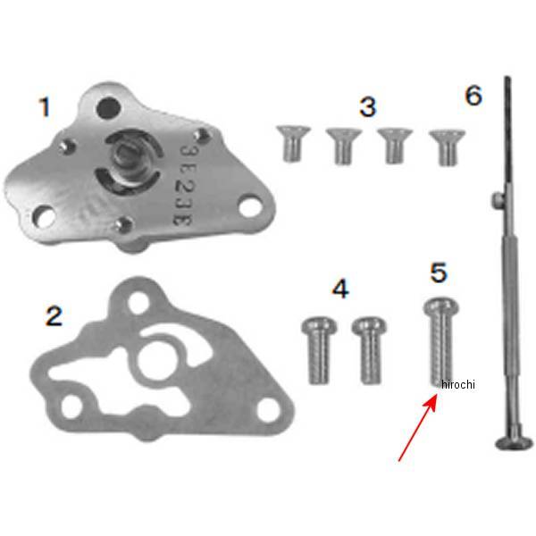 00-00-0208 SP武川 パンスクリュー 6×22 (4個入り)