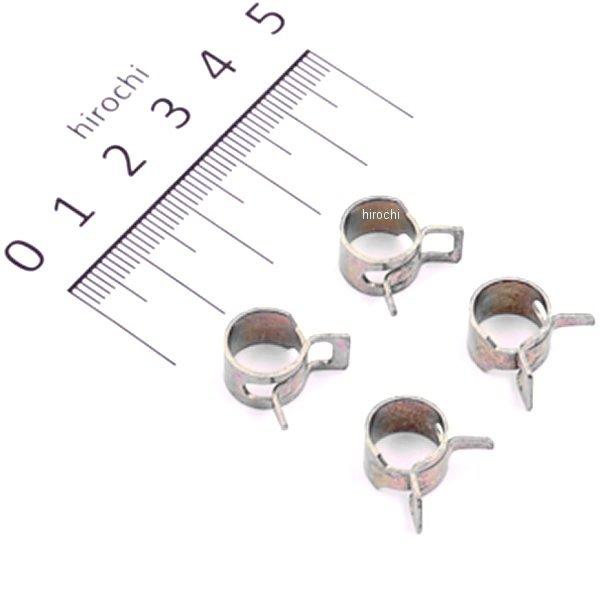 00-00-0216 SP武川 ホースクランプ φ9.5mm 4個入り 汎用