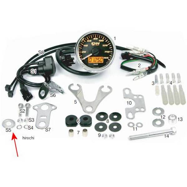 00-00-0227 SP武川 プレーンワッシャー 6mm (10個入り)