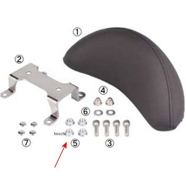 00-00-0275 SP武川 フランジナット 8mm (6個入り)