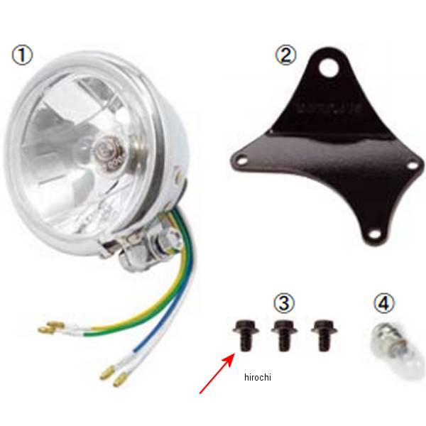 00-00-0277 SP武川 フランジボルト6X10 (4個入り)