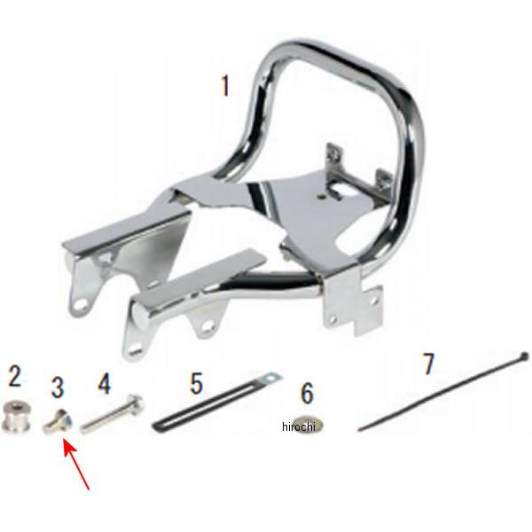 00-00-0307 SP武川 六角ボルト 6×10 (10個入り)