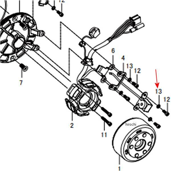 00-00-0309 SP武川 スプリングワッシャ 5mm ユニクロ (10個入り)