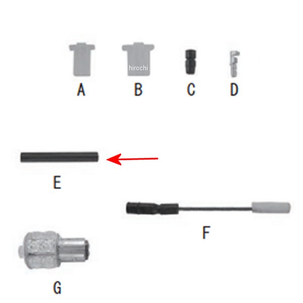 00-00-0349 SP武川 熱収縮チューブ