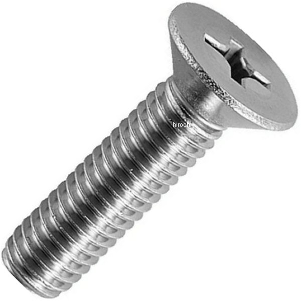 00-00-0410 SP武川 小頭皿ネジ 6×15(D=10) (6個入り)