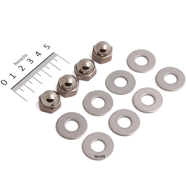 00-00-0413 SP武川 リアショックナット ステンレス製 (1台分セット)