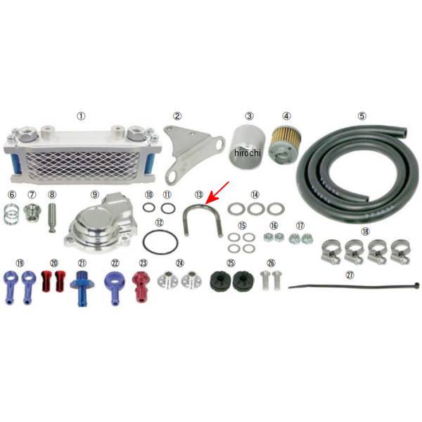 00-00-0416 SP武川 Uボルト M6