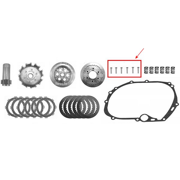 00-00-0468 SP武川 六角ボルト 5X20 10個入り