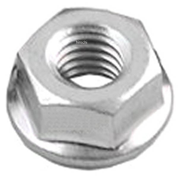 00-00-0513 SP武川 フランジナット M6 SUS セレート無 (4個入り)