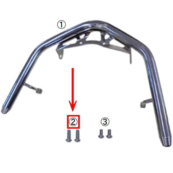00-00-0588 SP武川 ボタンヘッドソケットスクリュー 2個入り