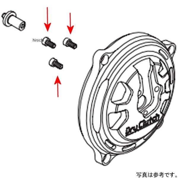 00-00-0616 SP武川 低頭ボルト 5X10 5本