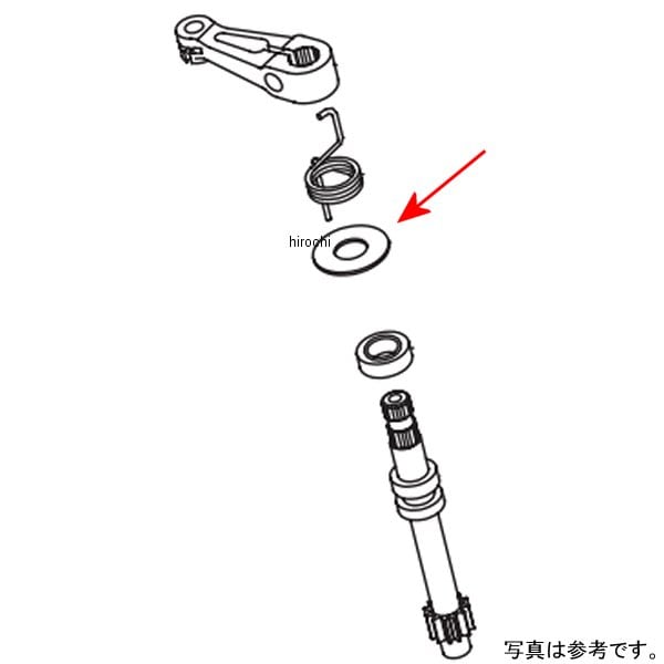 00-00-0618 SP武川 プレーンワッシャー (10mm/10個)
