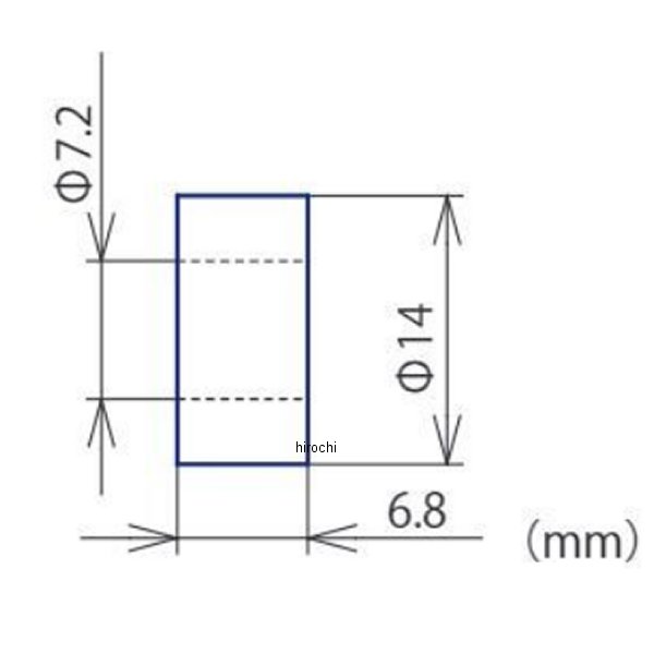 00-00-0792 SP武川 カラー P7.2×P14×6.8