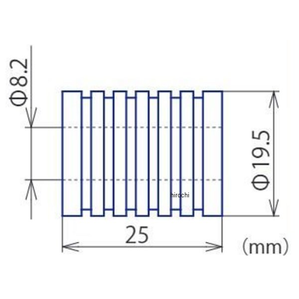 00-00-0794 SP武川 カラー P8.2×P19.5×25