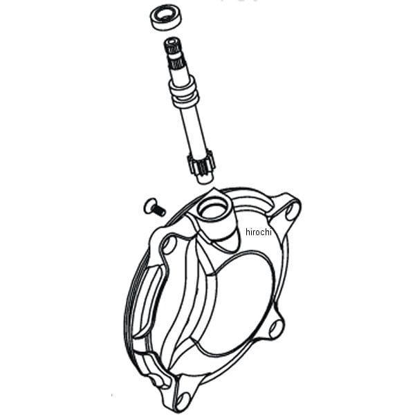 00-00-1088 SP武川 クラッチカバーコンプリート モンキー