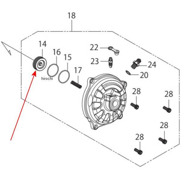 00-00-1094 SP武川 レリーズピストン MONKEY T-R P33