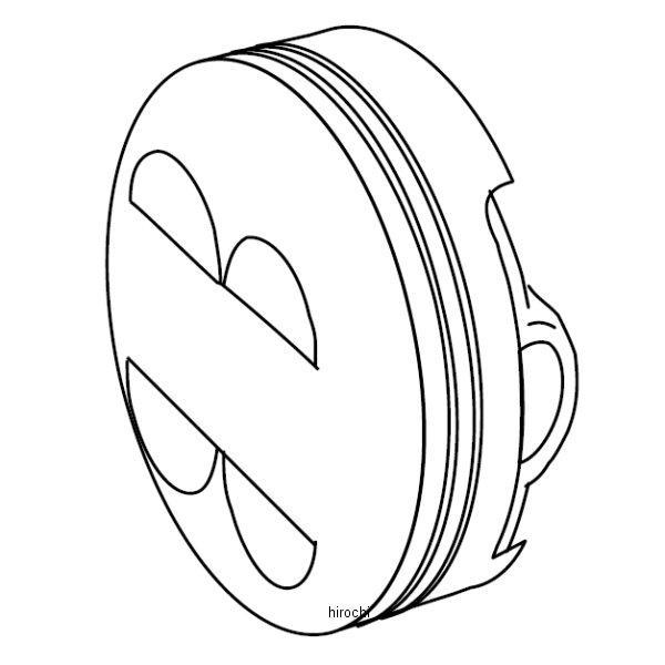 00-00-1209 SP武川 ピストン 67mm KSR イエロー