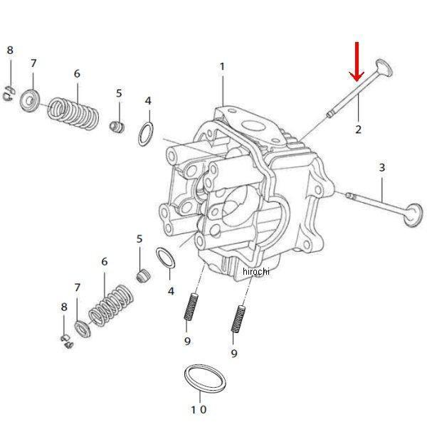 00-00-1333 SP武川 インテークバルブ