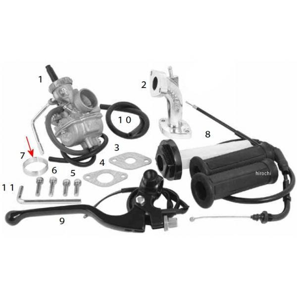 00-00-1457 SP武川 ファンネル スペーサー