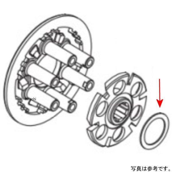 00-00-1631 SP武川 スライドワッシャー モンキー