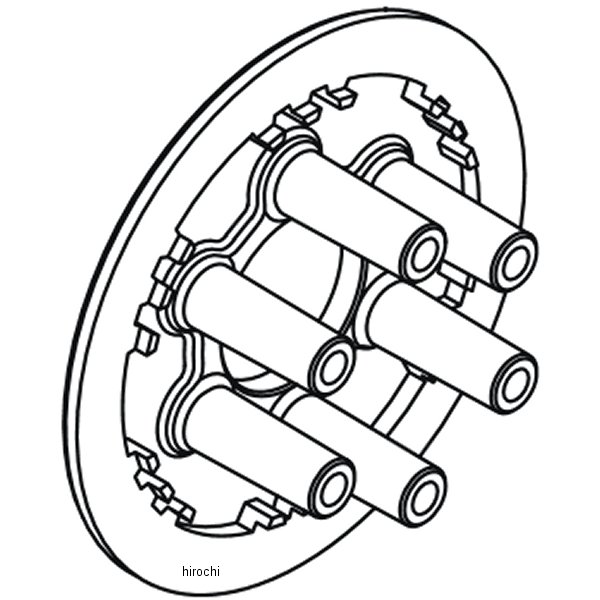 00-00-1642 SP武川 クラッチプレッシャープレート