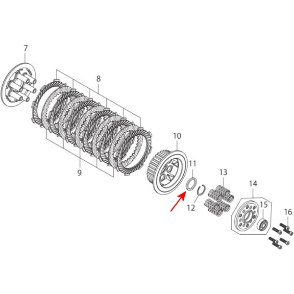 00-00-1661 SP武川 スペーサー スタンダードクラッチ タイプR