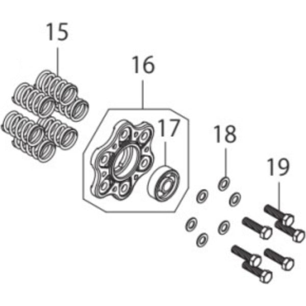 00-00-1708 SP武川 CLリフタープレート モンキ (シッシキ4ガタ)