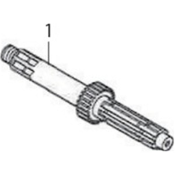 00-00-1733 SP武川 メインシャフト15T GROM/MSX
