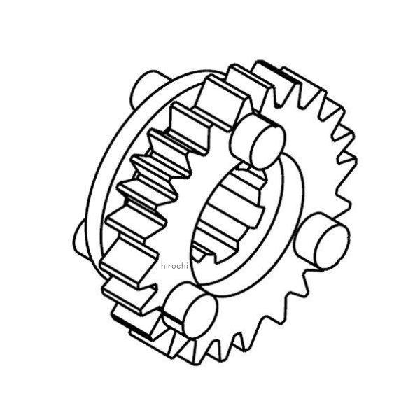 00-00-1831 SP武川 6速クロスミッションキット リペアパーツ カウンターシャフトフィフスギヤ 26T 1個 モンキー ゴリラ